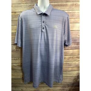 Adidas Golf Prime Gray Short Sleeve Polo Shirt Mens Size XL